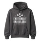 Emotionally Unavailable Coffee Funny Slogan Unisex Hoodie