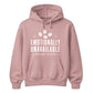 Emotionally Unavailable Coffee Funny Slogan Unisex Hoodie