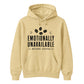 Emotionally Unavailable Coffee Funny Slogan Unisex Hoodie