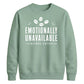 Emotionally Unavailable Coffee Funny Slogan Unisex Sweatshirt