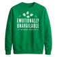 Emotionally Unavailable Coffee Funny Slogan Unisex Sweatshirt