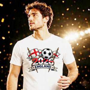 England 2026 Flags Football Unisex T-Shirt