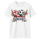 England 2026 Flags Football Unisex T-Shirt
