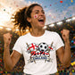 England 2026 Flag football Ladies Fit t-shirt