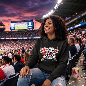England 2026 Football Unisex Hoodie