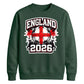 England 2026 Graphic Football Unisex Sweatshirt