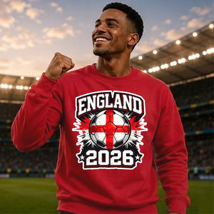 England 2026 Graphic Football Unisex Sweatshirt