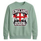 England 2026 Graphic Football Unisex Sweatshirt
