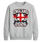 England 2026 Graphic Football Unisex Sweatshirt