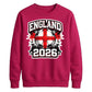 England 2026 Graphic Football Unisex Sweatshirt