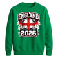 England 2026 Graphic Football Unisex Sweatshirt
