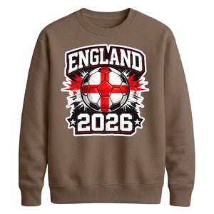 England 2026 Graphic Football Unisex Sweatshirt