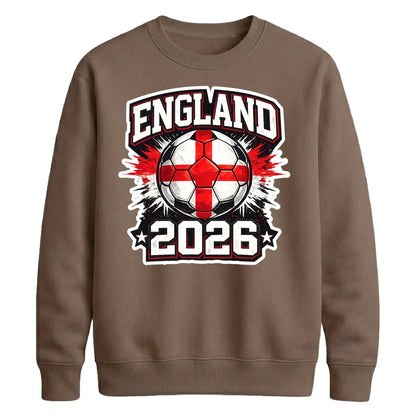 England 2026 Graphic Football Unisex Sweatshirt