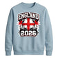 England 2026 Graphic Football Unisex Sweatshirt