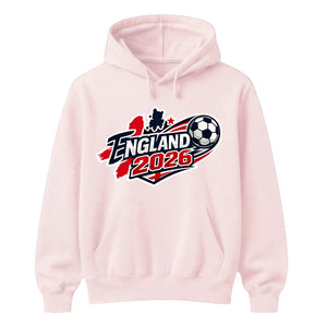England 2026 National Football Unisex Hoodie