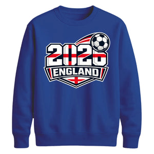 England 2026 Shield Football Unisex Sweatshirt