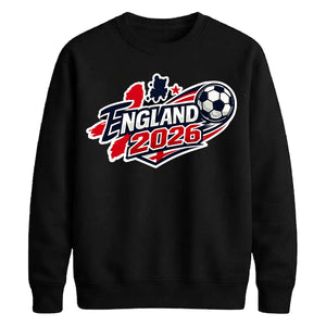 England 2026 Sports Fan Football Unisex Sweatshirt