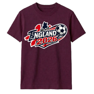 England 2026 Supporter Football Unisex T-Shirt