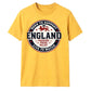 England Born To Support Football Unisex T-Shirt