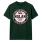 England Born To Support Football Unisex T-Shirt