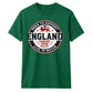 England Born To Support Football Unisex T-Shirt