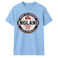 England Born To Support Football Unisex T-Shirt