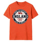 England Born To Support Football Unisex T-Shirt