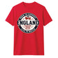 England Born To Support Football Unisex T-Shirt