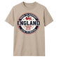 England Born To Support Football Unisex T-Shirt
