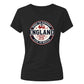 England Born To Support football Ladies Fit t-shirt