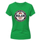 England Born To Support football Ladies Fit t-shirt