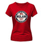 England Born To Support football Ladies Fit t-shirt
