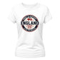 England Born To Support football Ladies Fit t-shirt