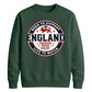 England Born to Support Football Unisex Sweatshirt