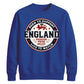 England Born to Support Football Unisex Sweatshirt