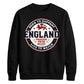 England Born to Support Football Unisex Sweatshirt