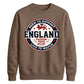 England Born to Support Football Unisex Sweatshirt