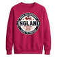England Born to Support Football Unisex Sweatshirt