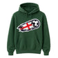 England Dynamic Graphic Football Unisex Hoodie