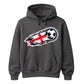 England Dynamic Graphic Football Unisex Hoodie