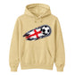 England Dynamic Graphic Football Unisex Hoodie