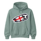 England Dynamic Graphic Football Unisex Hoodie
