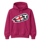 England Dynamic Graphic Football Unisex Hoodie
