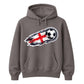 England Dynamic Graphic Football Unisex Hoodie