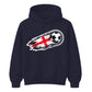 England Dynamic Graphic Football Unisex Hoodie