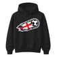 England Dynamic Graphic Football Unisex Hoodie