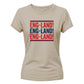 England! England! Women's Cricket Printed Ladies Fit T-Shirt - England Cricket World Cup 2026