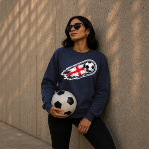 England Flag Football unisex sweatshirt