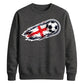 England Flag Football unisex sweatshirt