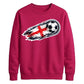 England Flag Football unisex sweatshirt